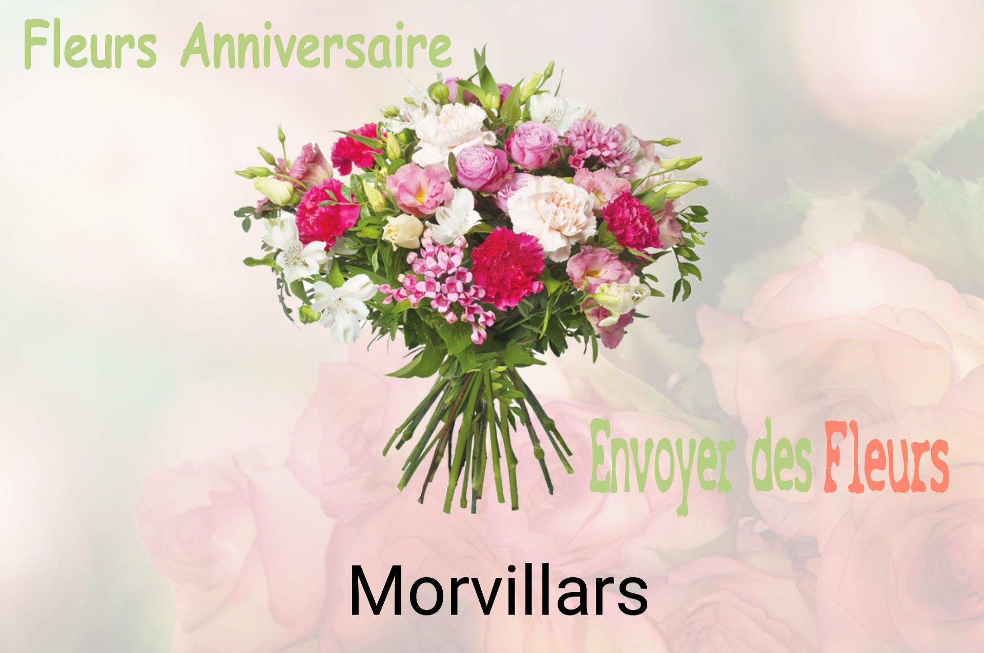 Bouquet de fleurs d’anniversaire livré à Morvillars